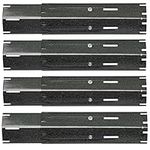 Denmay 29.8 to 53.3cm Universal Adjustable Heat Plate Spare Parts, Flame Tamer for Brinkmann, Charbroil, Campingaz, Outback, Ultar, Heat Tent, Flavorizer Bar, Porcelain Steel Heat shield 4 Pack