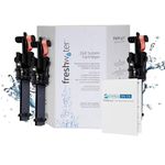 Freshwater Salt System Cartridge, Hot Springs Salt Cartridge Fresh Water Compatible with Hot Springs Hot Tubs, Limelight, Caldera Paradise & Utopia. Each Cartridge Lasts up to 4 Months, (3 + 1 Bundle)