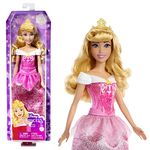 Mattel Disney Princess Dolls, Aurora Sleeping Beauty Posable Fashion Doll with Sparkling Clothing and Accessories, Disney Movie Toys, HLW09