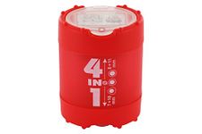 Kum az102.83.19 Container Sharpener 4-in-1 K4 G Plastic Click Clack Vacuum Closure G, Pack of 1 (Red)