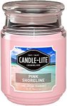 Candle-Lite Everyday Aromatherapy Candle Pink Shoreline Scented, 18 oz