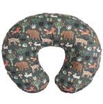 TOYSILO Adjustable Baby Breast Feeding Pillow, Nursing Pillow, Maternity Feeding Pillow with Detachable Cover 0-24 Months Breastfeeding 24 x 22 x 6 inches (Green Forest Animals)