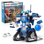 EDUCIRO Robot Building Toys for 6 7 8 9 10 Year Old, Remote Control & APP Programmable Robot for Kids (405 PCS) - Fun and Educational Toy for Boys Girls Compatible with Lego