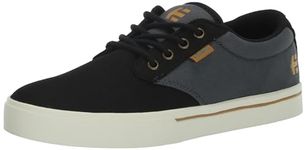 Etnies Mens Jameson 2 Eco Skate Skate Sneakers Shoes Casual - Blue, Black/Dark Grey/Gold, 7