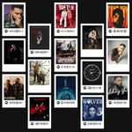 Karan Aujla Poster | Karan Aujla Mini Poster Kit (Set of 15) | Punjabi Singer Karan Aujla Polaroids (8 x 6 cm) with Spotify Codes | Posters for Phone Accessories, Bedroom, Office, room decoration