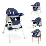 MEDITIVE 4 in 1 Baby High Chair cum Booster Seat, Kids/Children Height Adjustable High chair. 6 months to 3 Years