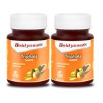 Baidyanath Triphala 60 Tablets (Pack of 2)- Supports Healthy Digestion | Improves Bowel Wellness| Relieves Constipation