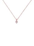 Ted Baker Neeno Small Heart Pendant Necklace for Women (Rose Gold/Crystal)