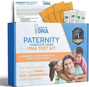 Home Paternity DNA Collection Kit (2 Children + 1 Alleged Father) | 24 DNA (Genetic) Markers Tested | All Lab Fees & Shipping Included | Experience Excellence with My Forever DNA