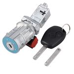 8200214168 Ignition Lock Switch Compatible with Clio Trafic Master Twingo Sandero Vivaro Ignition Lock Barrel Starter Switch with Key 7701208408