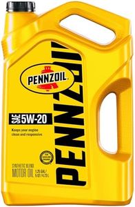 Pennzoil 5W-20 Gasoline Engine Oil, 5 Quart