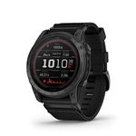 Garmin tactix 7, Pro Ballistics Edition, Ruggedly Built Tactical GPS Watch with Solar Charging Capabilities, Applied Ballistics and Nylon Band