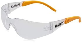 DEWALT DPG54-1D PROTECTOR Clear High Performance Lightweight Protective Safety Glasses With Wraparound Frame -Yellow/Clear (Packaging may vary)