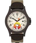 Timex Expedition X Peanuts Beagle Scout Acadia Men's 40 mm Fabric Strap Watch TW4B29200