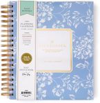 Blue Sky Day Designer Daily and Monthly Academic Year Planner Calendar, Black Stripe (Annabel- 2026/2027, 8" x 10")