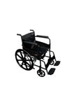 Foladable Manual Wheelchair((Mag Wheel)) Black