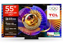 TCL 139 cm (55 inches) 4K SQD-MiniLED TV 55C7L (Black)