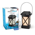 Thermacell Patio Shield Mosquito Repellent Lantern XL; No Spray Mosquito Repellent for Patios; Includes 12-Hours of Protection; DEET-Free, No Odour, No Flame Citronella Candle Alternative