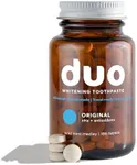 Duo Toothpaste Tablets | Nano-Hydroxyapatite (nHa) Natural Whitening, Remineralize, Reduce Sensitivity | Sustainable & Plastic Free | Dentist Created | Wild Mint Medley - 1 Bottle / 186 Tablets