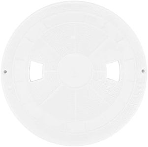 Swimming Pool Skimmer Cover, Inground Pool Skimmer Lid Replacement 10inch Debris Canister Deck Skimmer Lid Plastic Skimmer Accessories Fit for PENTAIR