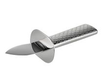 Alessi Colombina FM23/44 Fish Oyster Knife Steel AISI 420, 18/10 Stainless Steel Mirror Polished, Silver, 16 x 5.3 x 4.2 cm