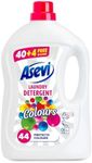 Asevi Laundry Detergent, Washing Liquid Detergent, Laundry Cleanser, 2.4L, 40 Washes, Colours, White