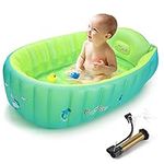 Boysea Inflatable Baby Bathtub with