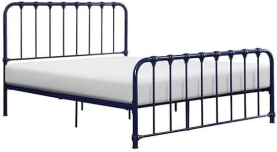 Lexicon Leongatha Metal Bed, Queen, Navy Blue