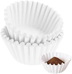 Zamada Disposable Paper Filters for Hamilton Beach FlexBrew Machines - Brew up to 12 Cups of Coffee (100 Pack)