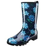 HISEA Women's Rain Boots Waterproof