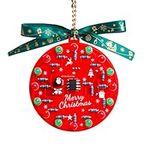 Beginner Learn to Solder Fun Kit : LED Christmas Tree Decoration Soldering Kit Red and Green LEDs Blinking （2 Sets）