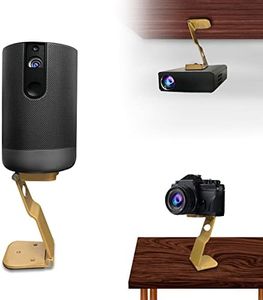 NEBULA Anker Projector Foldable Stand Mount - Wall and Ceiling Adjustable Universal Shelf Holder for Home, RV - Compatible With All Mini Projectors, Cameras, Webcam