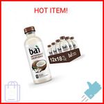 Bai Coconut Flavored Water, Molokai Coconut, Antioxidant Infused Drinks, 18 Fl O