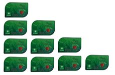 Pentbuns Nano Anti Radiation Bio Energy Card Pack of 10 (Green Colour) | Health Card Anti Radiation Bio Energy Anti-Radiation Card (Generic Card)