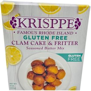 Krisppe Famous Rhode Island Gluten Free Clam Cake & Fritter Seasoned Batter Mix