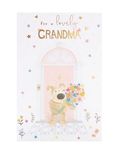 Boofle Lovely Grandma Grandma's Best Bud Cute Mother's Day Greeting Card