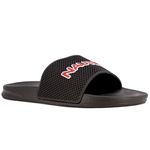 Nautica Men's Shower Sandals Open Toe Soft Slide House Slipper for Indoor & Outdoor-Shower Slippers-Lando-Black-Size-7