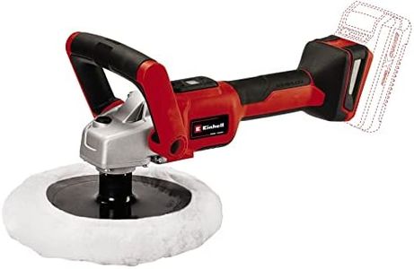 Einhell Power X-Change Cordless Car Polisher And Buffer - 18V, 3-In-1 Machine Polisher Buffer And Sander For Garage And Home Use - CE-CP 18/180 Li E Solo Polishing Machine (Battery Not Included)