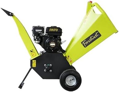 FORESTWEST 11070, 4" Wood Chipper 7hp Garden Chipper Shredder