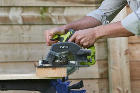 Ryobi 18V ONE+ Cordless 150mm Circular Saw – Bare Tool, Yellow