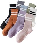 8 pairs Women Yoga Socks ，Ballet Pi