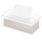 Phineoly Clear Acrylic Tissue Box H