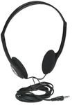 Manhattan 177481 Stereo Headphones with Adjustable Headband Black