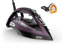 Tefal Ultimate Pure Steam Iron, 240g/min Steam Boost, 350ml Water Tank, 3m Power Cord, 3000W, Purple and Black, FV9830