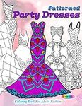 Patterned party dresses: Coloring b