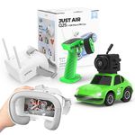 Sniclo'Toys Q25 FPV Rc car, High Performance Remote Control Car with HD FPV Camera and Goggles, 2.4 GHz for Adults for Adult Boys Kids (Green)
