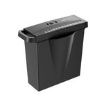 Amazon Basics 6-Sheet Strip Cut Paper Shredder with 7 Liter Waste Basket Capacity|for Office and Home Usage| 1 Year Brand Warranty