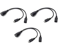 3-Pack OTG Cables Replacement for F