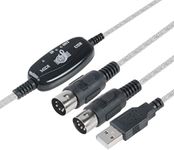 TENINYU USB to MIDI Cable Converter