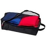 Franklin Sports Official Size Cornhole Bags - (8) Premium 6" Heavy Duty Double Stitched Canvas Bags - Includes Carry Case